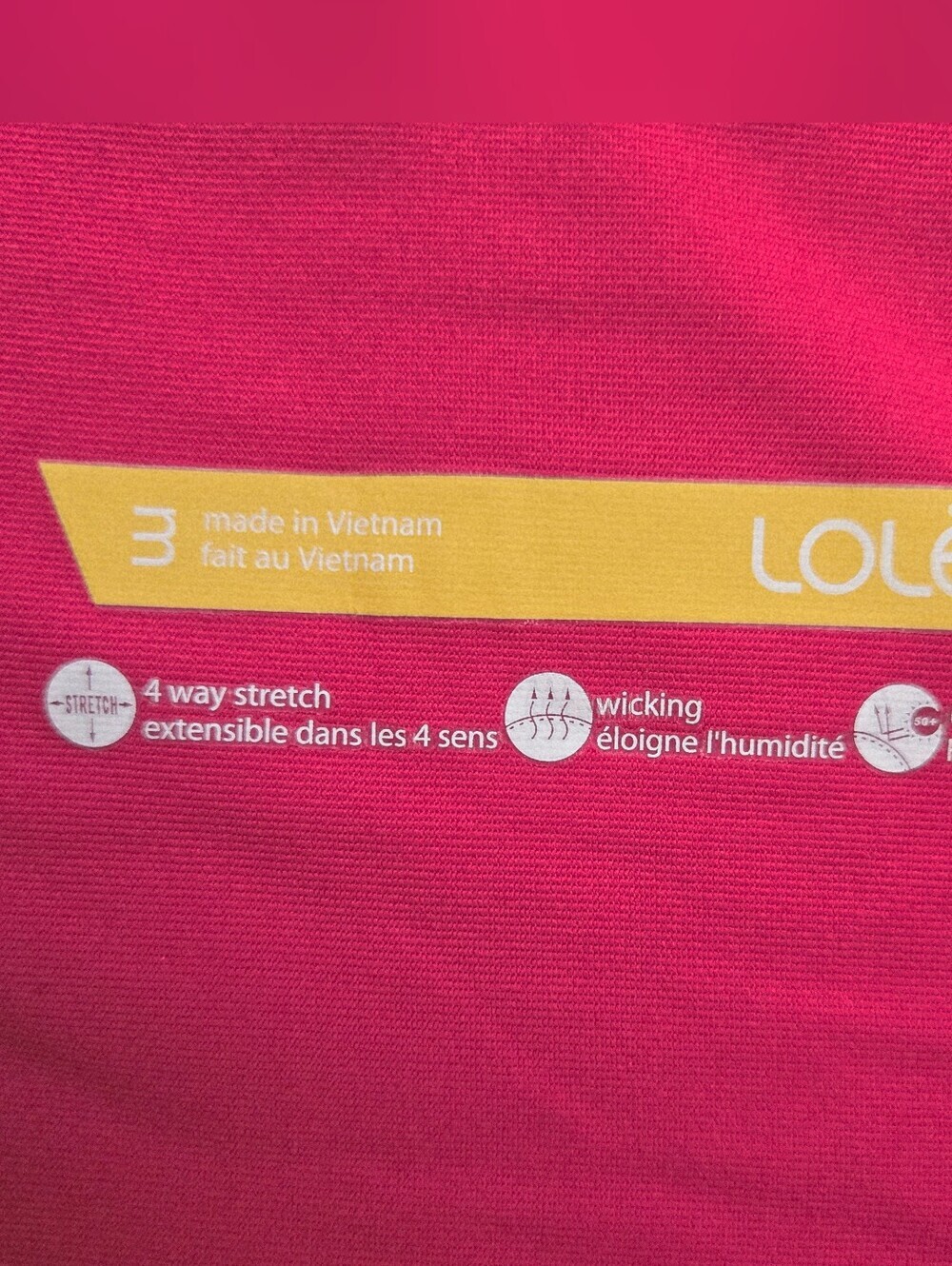 Lole Raspberry Pink Full‑Zip Utility Jacket - Picture 4 of 6